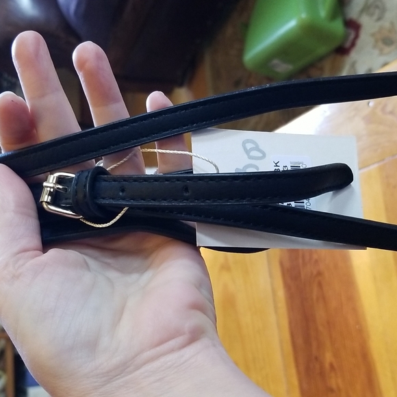 Isabelle Handbag Black Vegan Crossbody - Picture 8 of 11